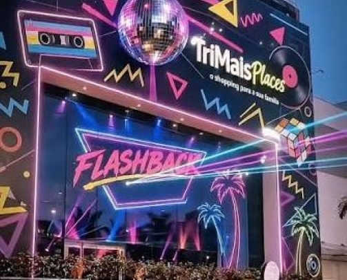 Shopping TriMais Places reúne exposição de arte e festa flashback de Halloween